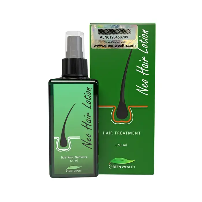 Green Wealth Neo Hair Lotion® – Hair Loss Remedy | Strengthens Roots, Promotes Regrowth | For Men & Women | 120ml Made In Thailand